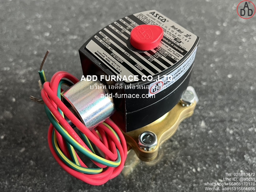 Asco Red Hat Rebuild Kit No.302372 (Explosion Proof) (8)